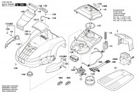 Bosch 3 600 HA2 200 Indego 1300 Autonomous Lawnmower 230 V / Eu Spare Parts